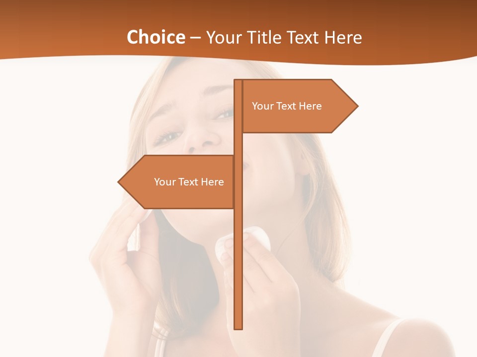 Background Puff Clean PowerPoint Template