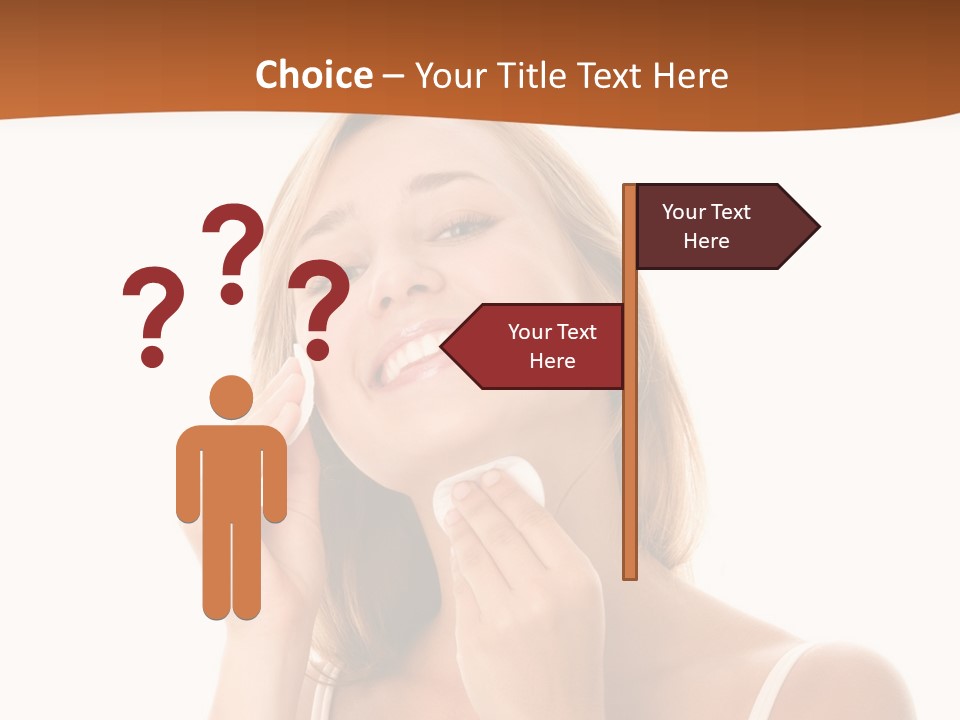 Background Puff Clean PowerPoint Template