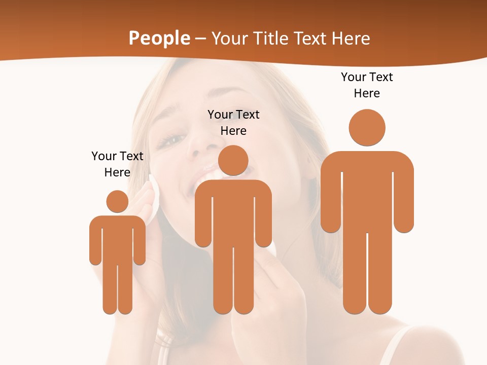 Background Puff Clean PowerPoint Template