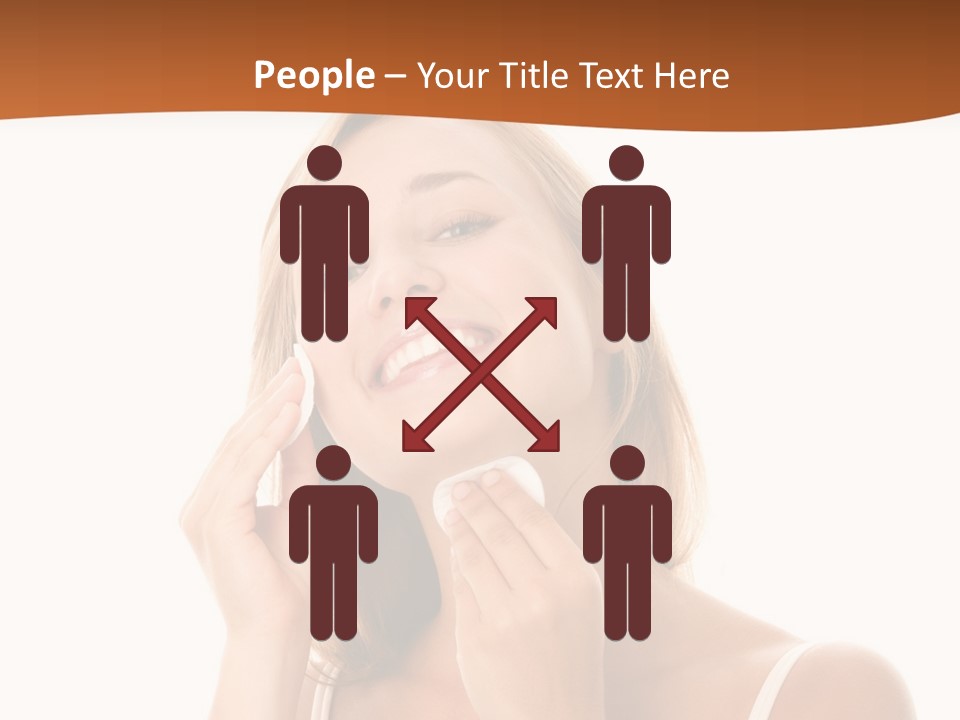 Background Puff Clean PowerPoint Template