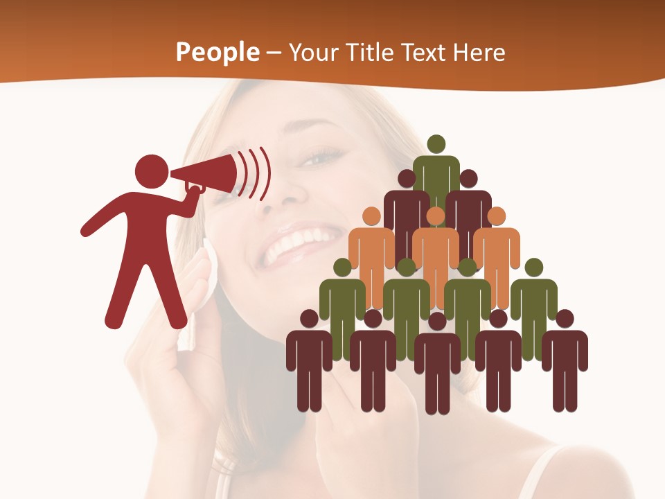 Background Puff Clean PowerPoint Template