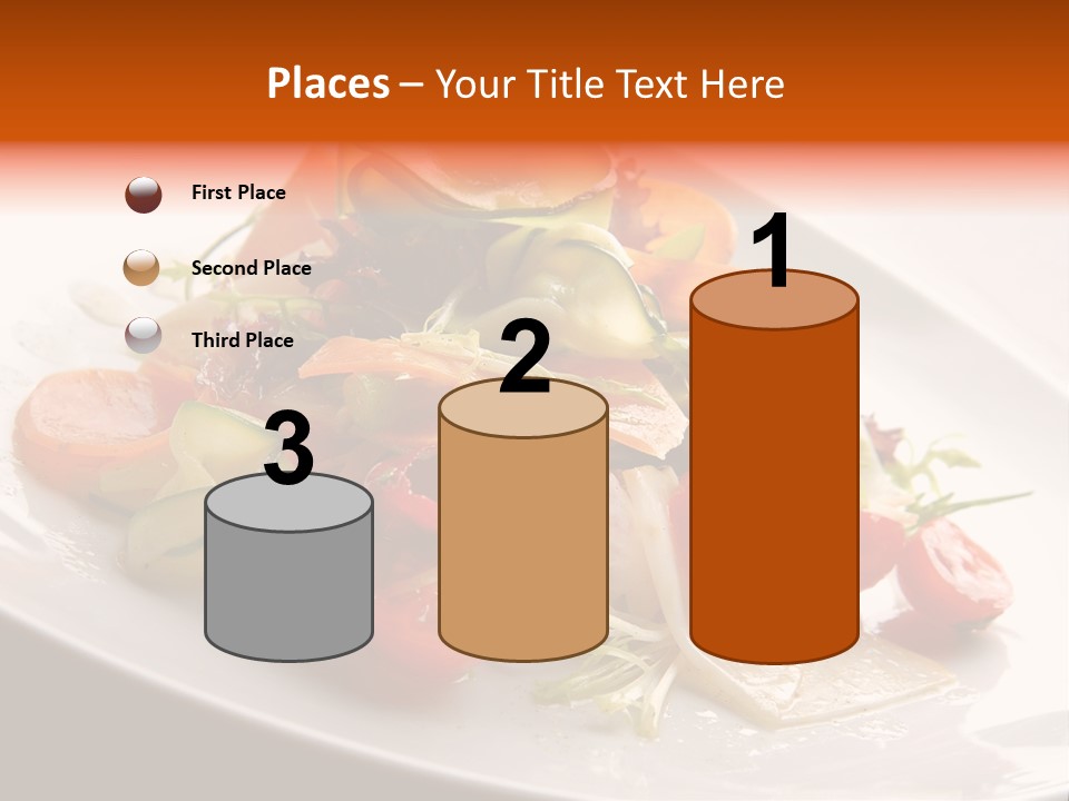 Vegetables Delicious Parsley PowerPoint Template