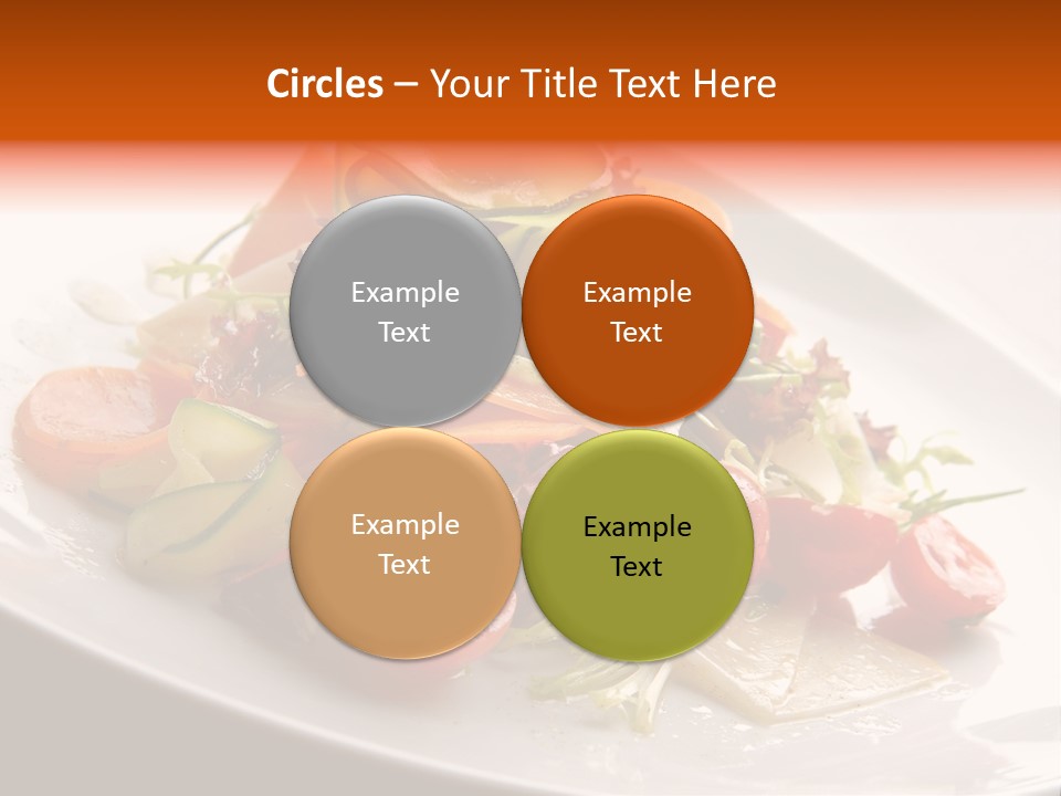 Vegetables Delicious Parsley PowerPoint Template