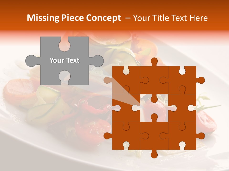 Vegetables Delicious Parsley PowerPoint Template