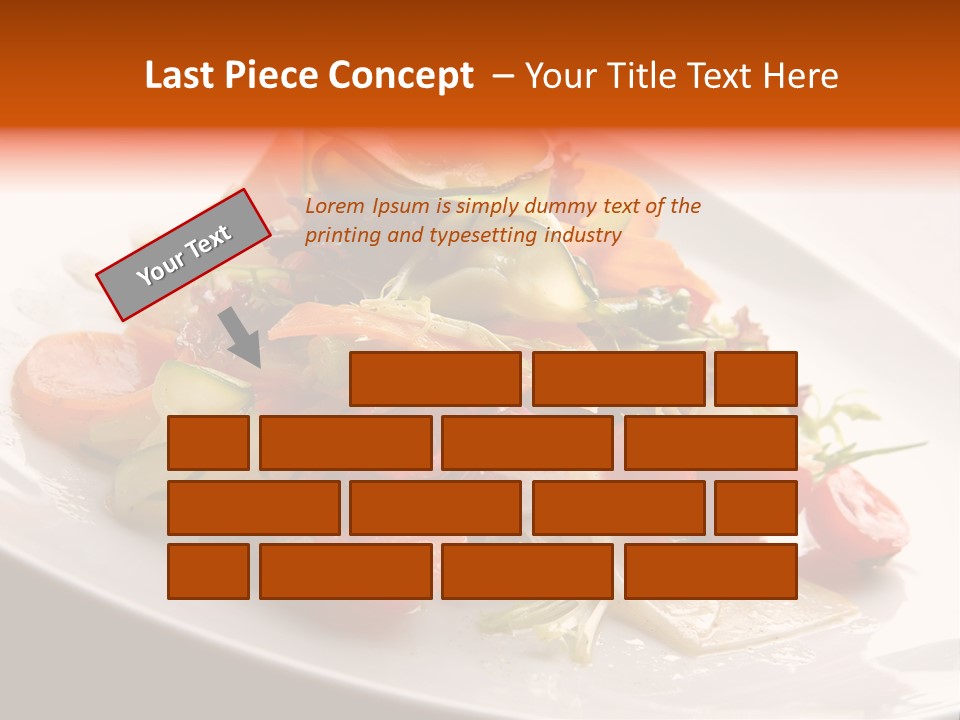 Vegetables Delicious Parsley PowerPoint Template