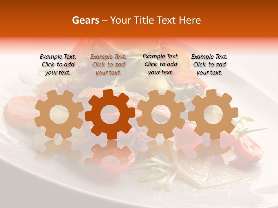 Vegetables Delicious Parsley PowerPoint Template