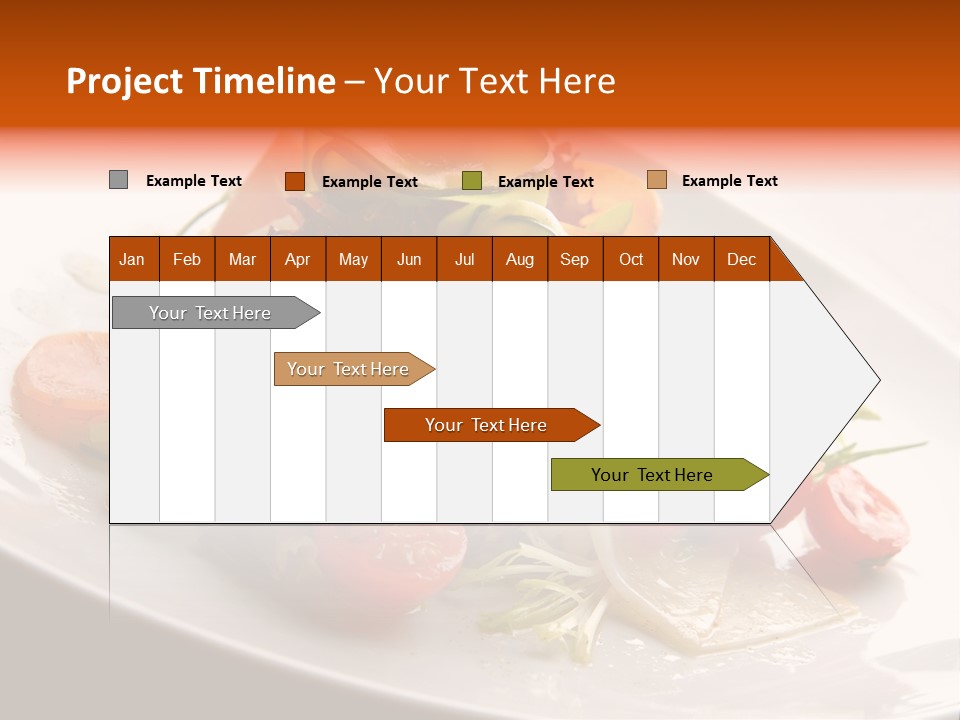 Vegetables Delicious Parsley PowerPoint Template