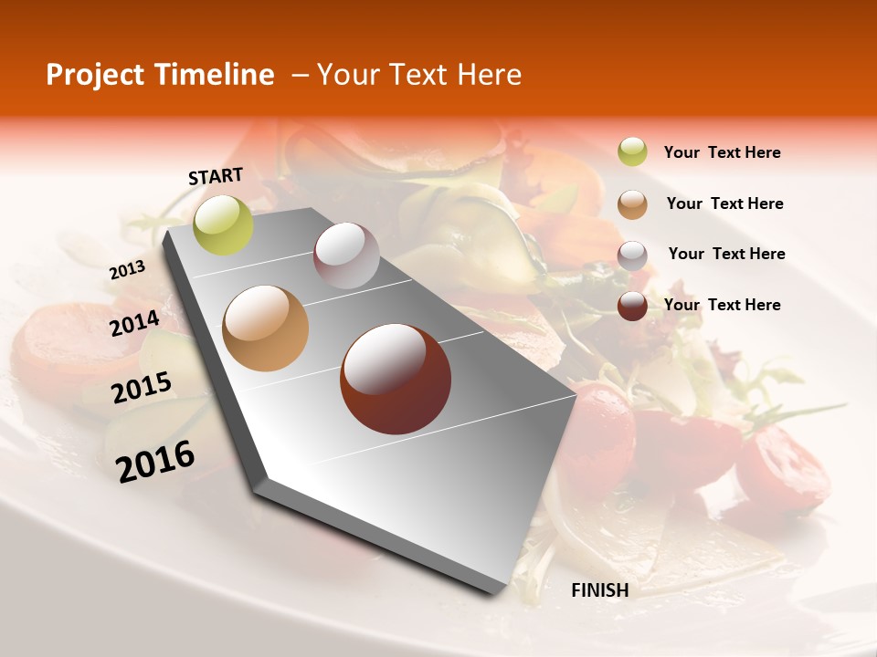 Vegetables Delicious Parsley PowerPoint Template