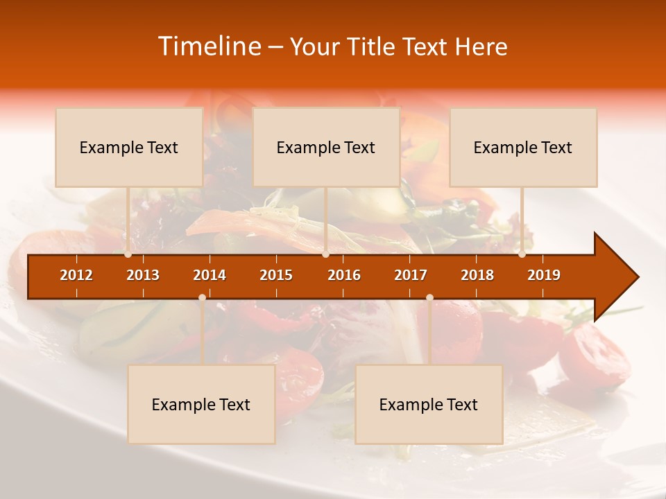 Vegetables Delicious Parsley PowerPoint Template