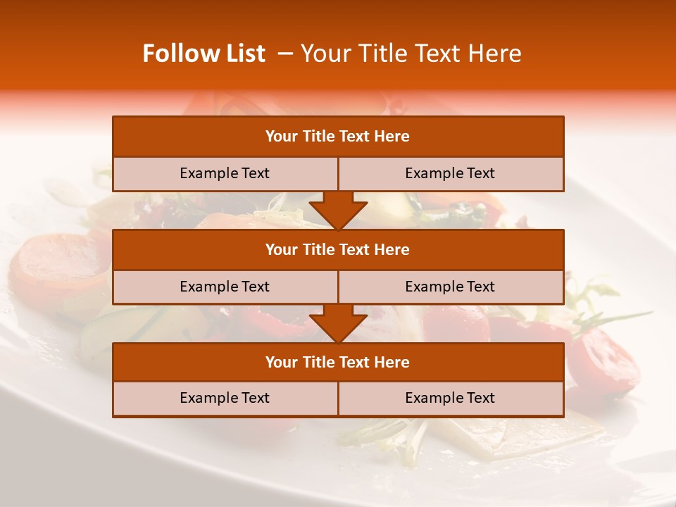 Vegetables Delicious Parsley PowerPoint Template