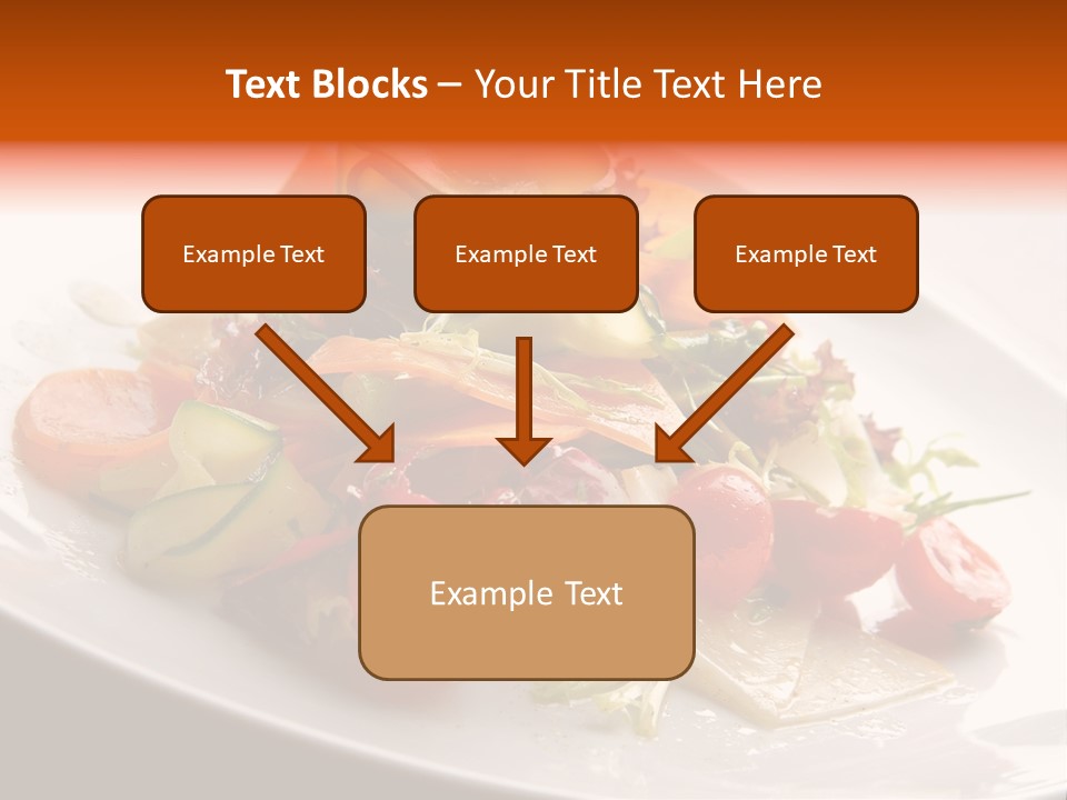 Vegetables Delicious Parsley PowerPoint Template