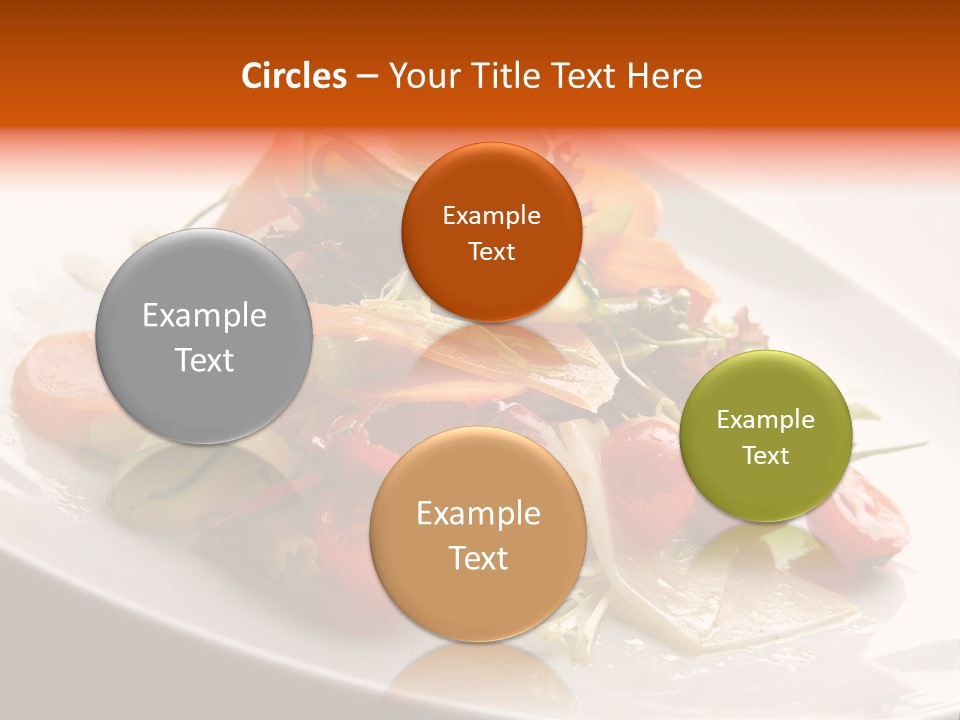 Vegetables Delicious Parsley PowerPoint Template