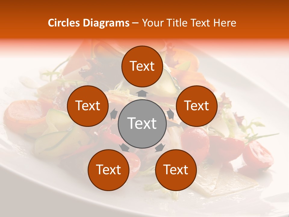 Vegetables Delicious Parsley PowerPoint Template