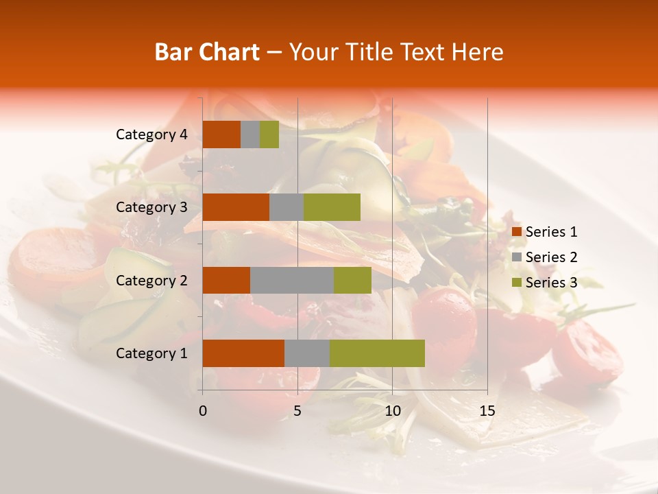 Vegetables Delicious Parsley PowerPoint Template