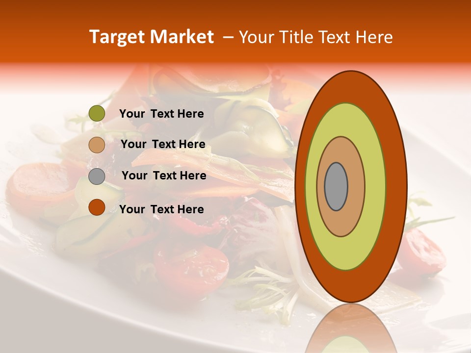 Vegetables Delicious Parsley PowerPoint Template