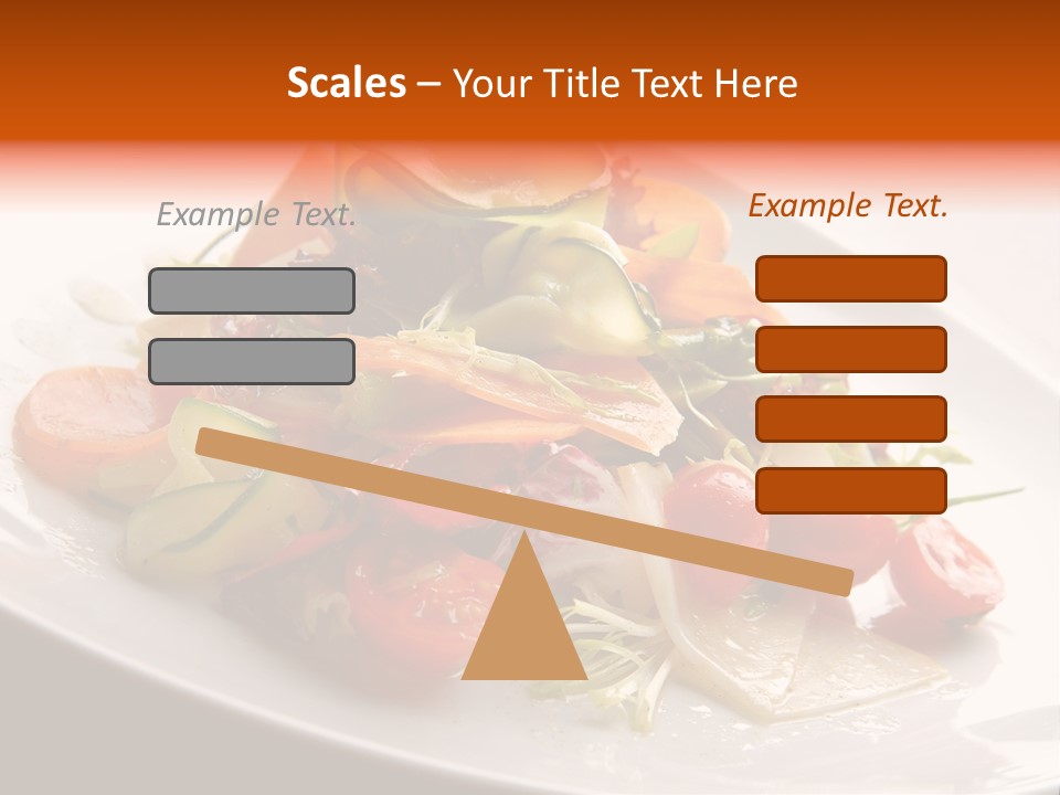 Vegetables Delicious Parsley PowerPoint Template