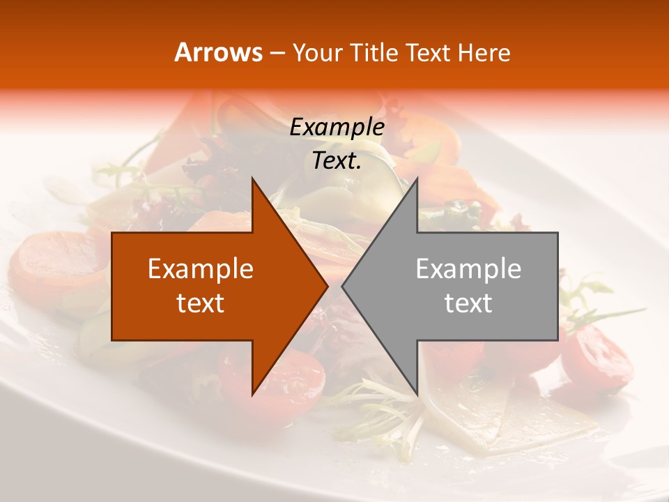 Vegetables Delicious Parsley PowerPoint Template