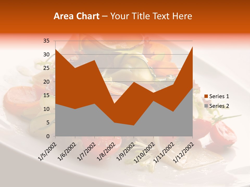 Vegetables Delicious Parsley PowerPoint Template