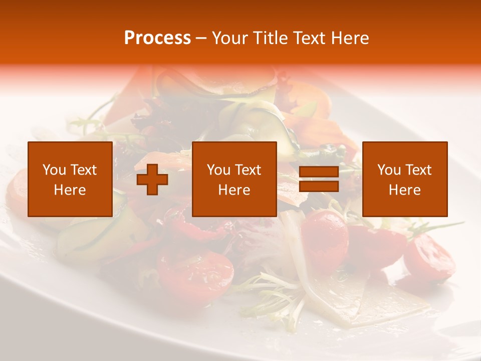 Vegetables Delicious Parsley PowerPoint Template
