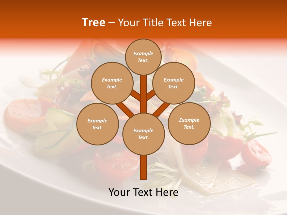 Vegetables Delicious Parsley PowerPoint Template