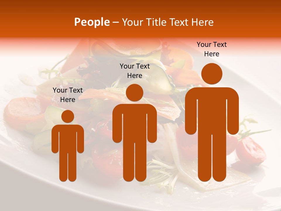 Vegetables Delicious Parsley PowerPoint Template