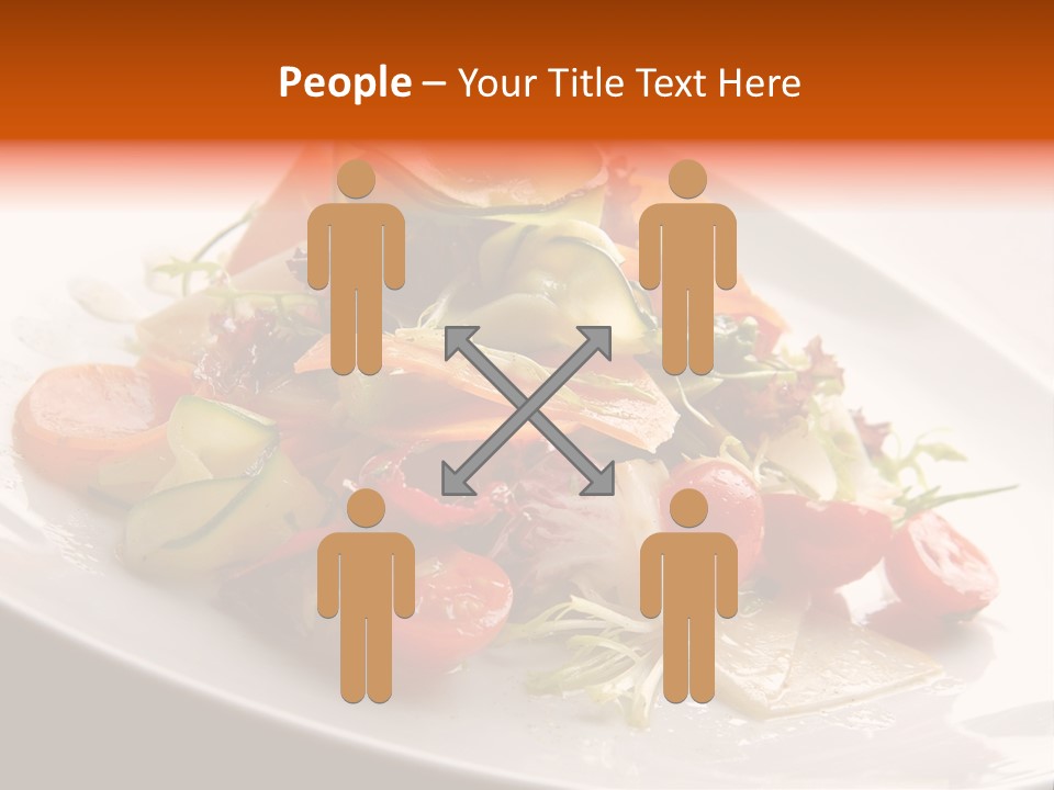 Vegetables Delicious Parsley PowerPoint Template