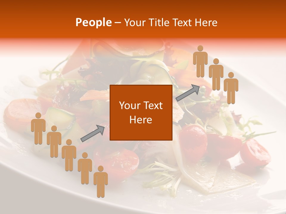 Vegetables Delicious Parsley PowerPoint Template