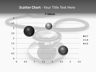 Work Tool Stethoscope Isolated PowerPoint Template