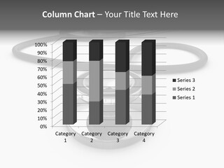 Work Tool Stethoscope Isolated PowerPoint Template