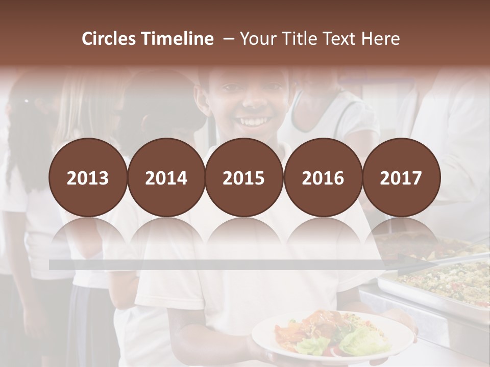 African Caucasian Dinner PowerPoint Template
