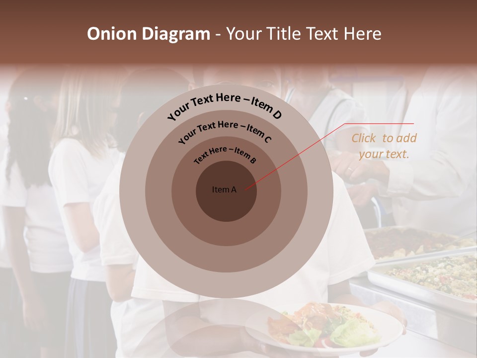 African Caucasian Dinner PowerPoint Template