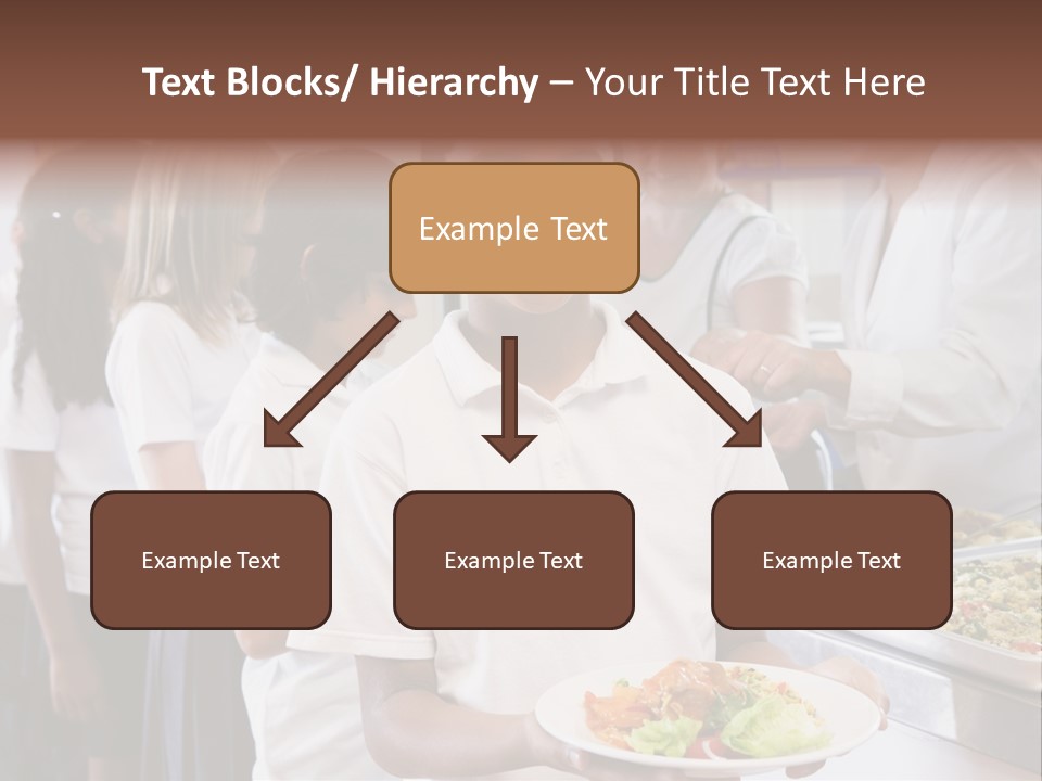 African Caucasian Dinner PowerPoint Template