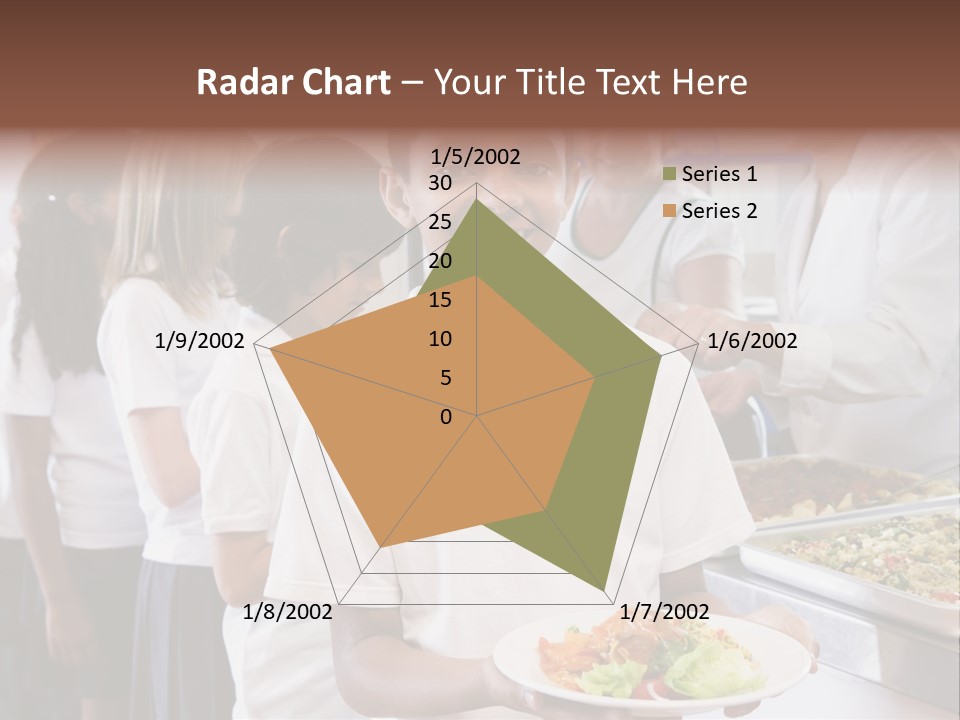 African Caucasian Dinner PowerPoint Template