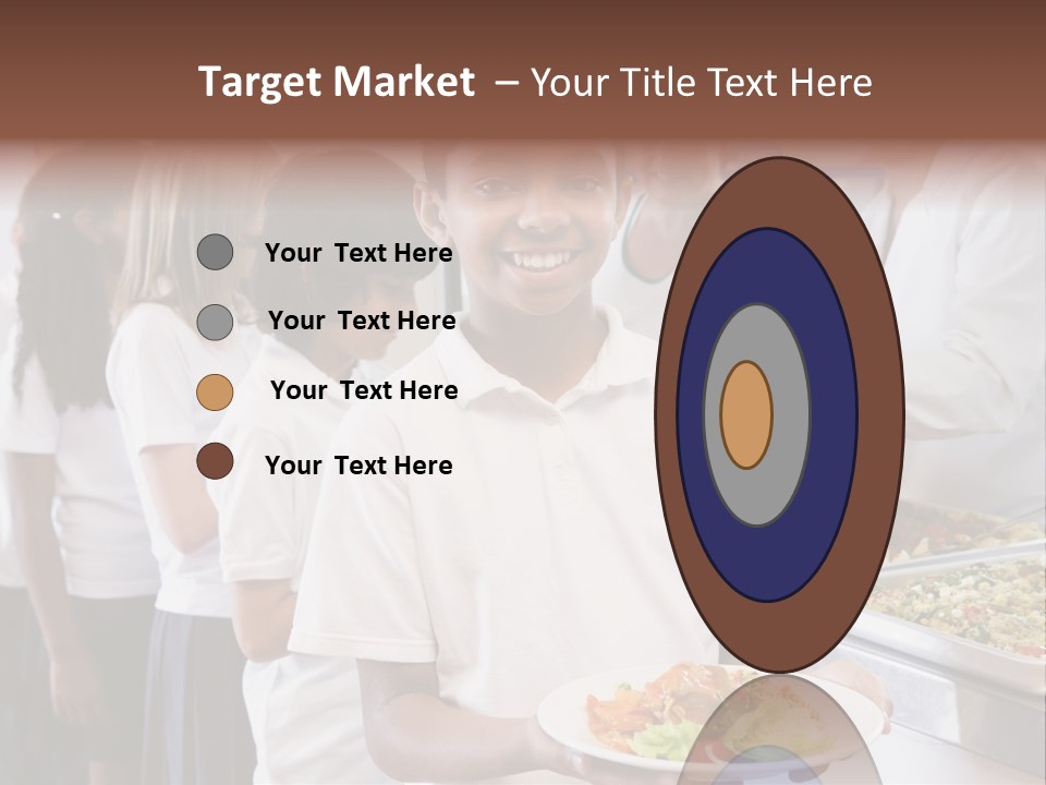 African Caucasian Dinner PowerPoint Template