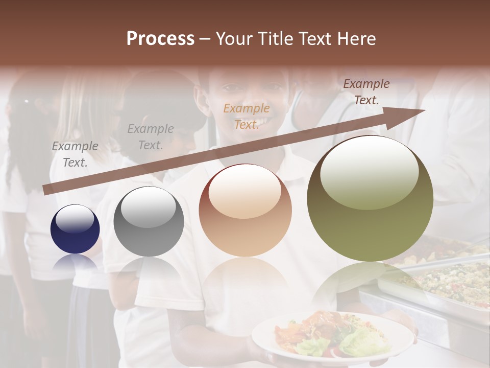 African Caucasian Dinner PowerPoint Template