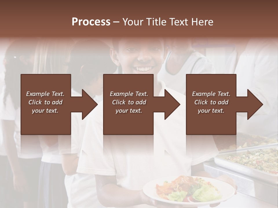 African Caucasian Dinner PowerPoint Template