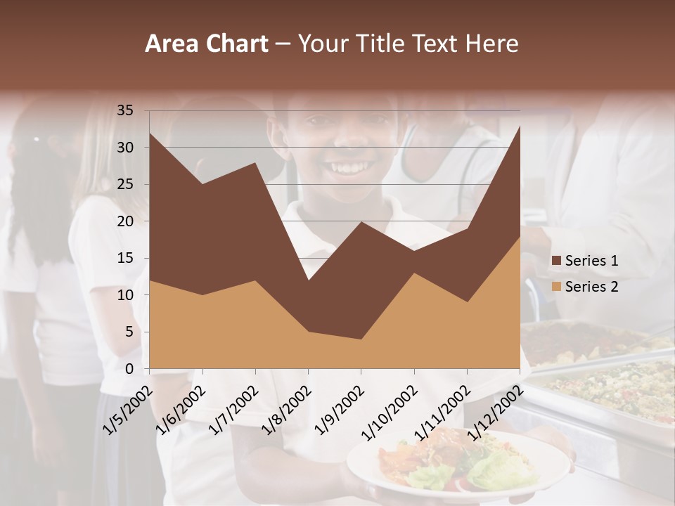 African Caucasian Dinner PowerPoint Template