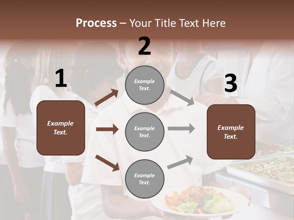 African Caucasian Dinner PowerPoint Template