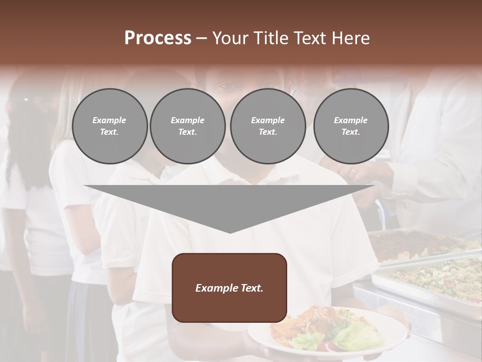 African Caucasian Dinner PowerPoint Template