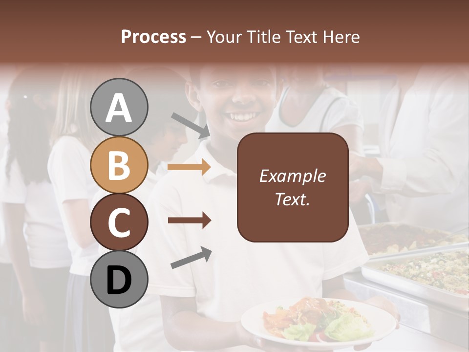 African Caucasian Dinner PowerPoint Template