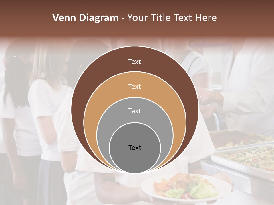 African Caucasian Dinner PowerPoint Template