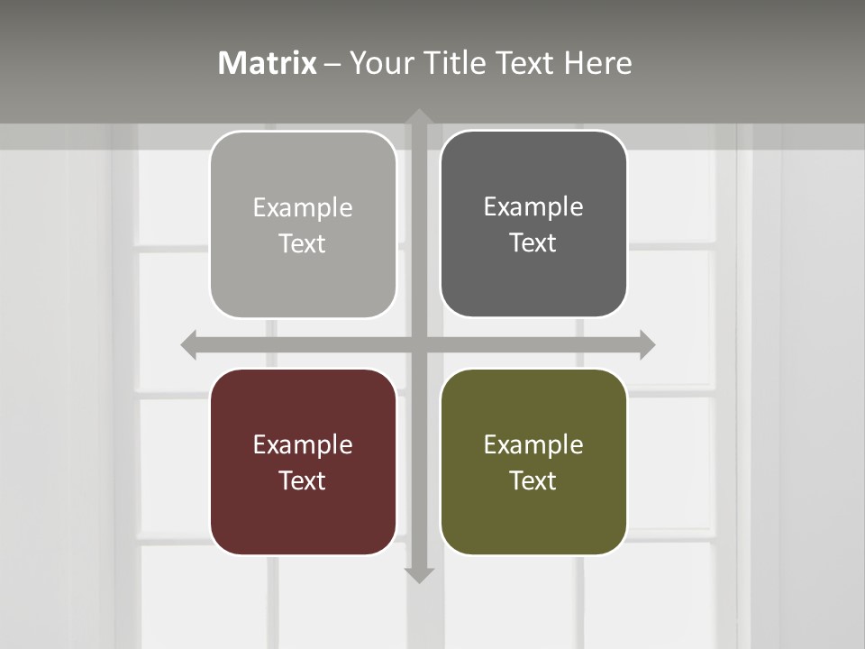 View Sill Real PowerPoint Template