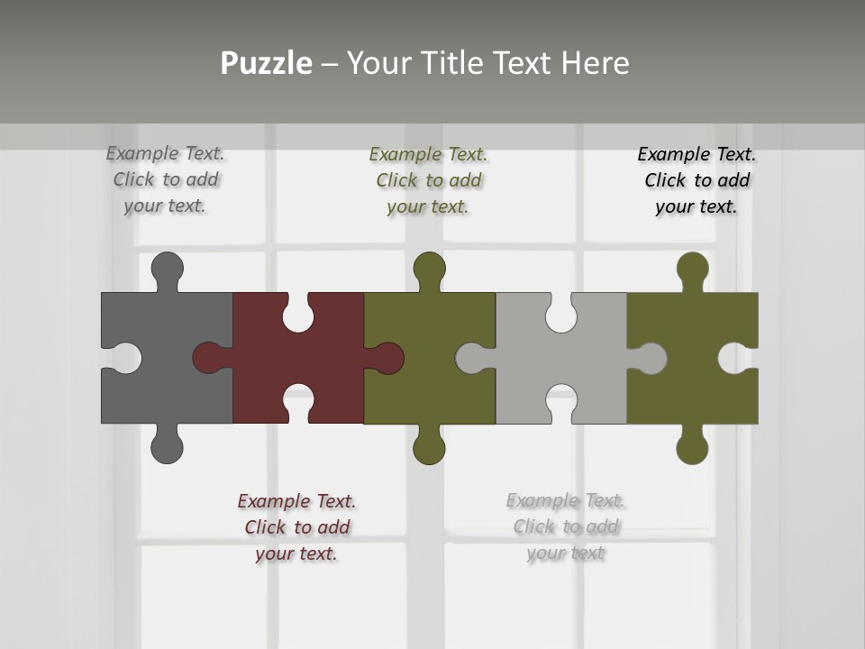 View Sill Real PowerPoint Template