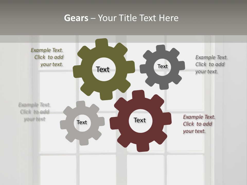 View Sill Real PowerPoint Template