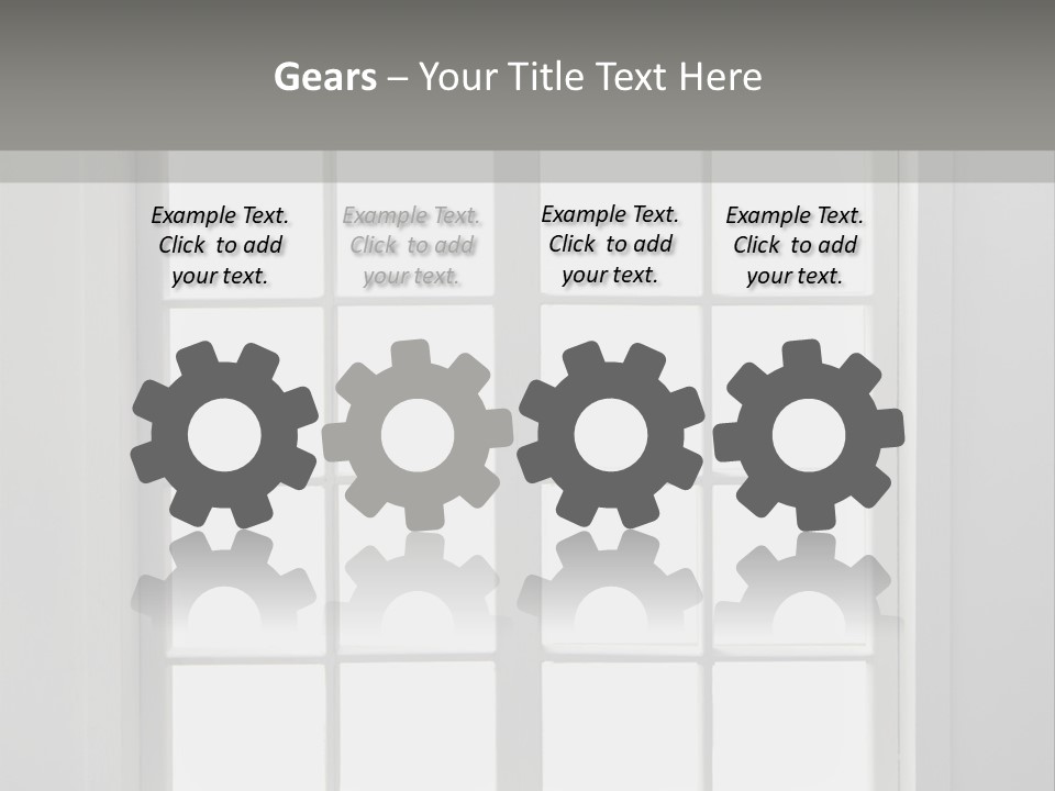 View Sill Real PowerPoint Template