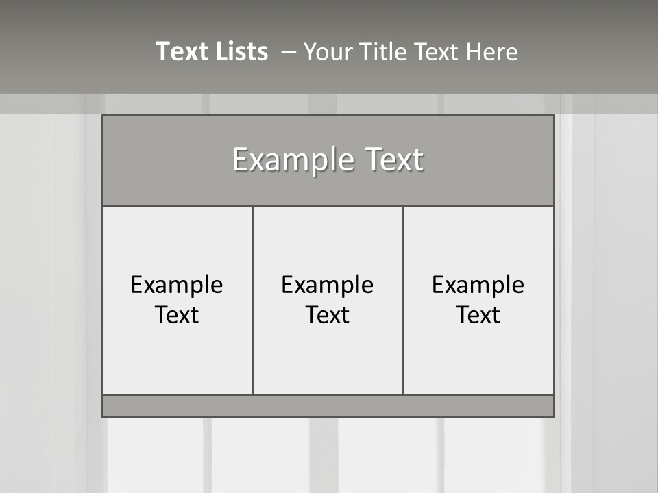 View Sill Real PowerPoint Template