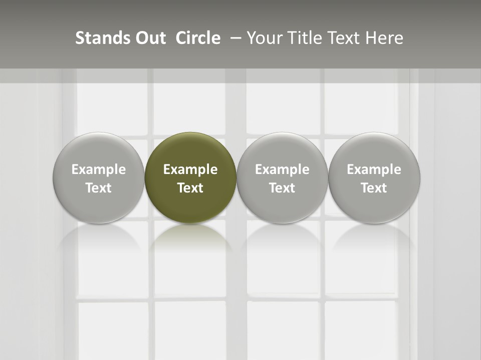 View Sill Real PowerPoint Template