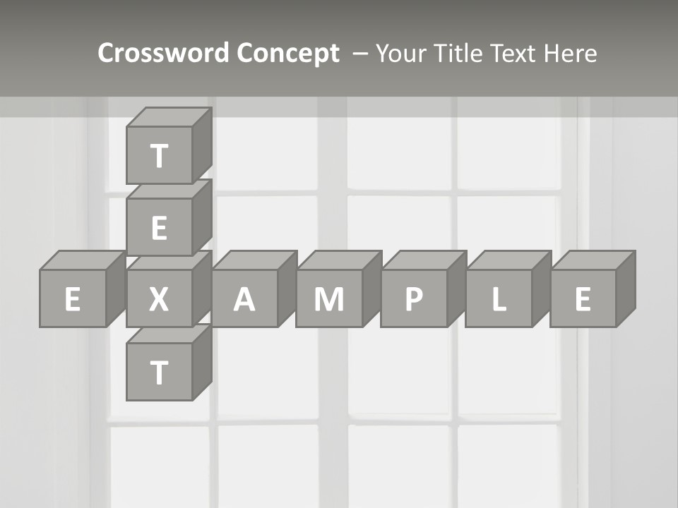 View Sill Real PowerPoint Template