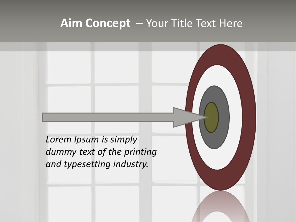 View Sill Real PowerPoint Template