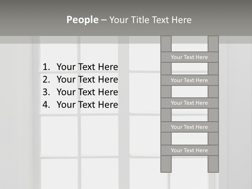View Sill Real PowerPoint Template